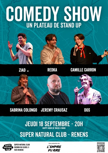 L’Empire du rire au Super natural club - Humor und Komödie