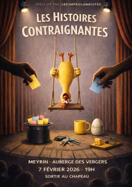 Les histoires contraignantes - Soirée impro théâtre - Théâtre et arts vivants