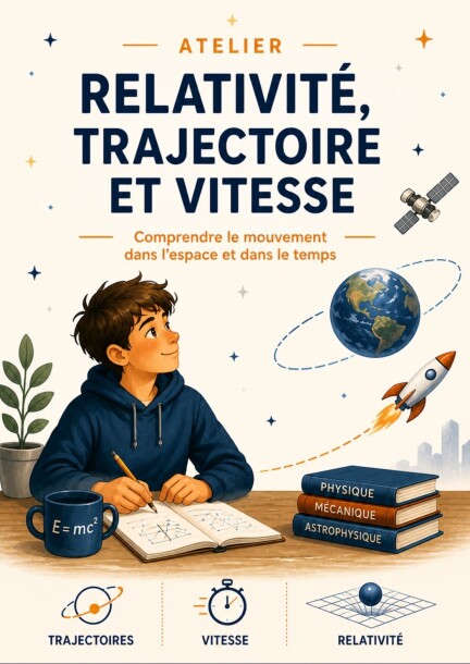 Atelier pédagogique - Relativité, trajectoire et vitesse - Ateliers et stages - La Julienne - Salle l'Atelier (2ème étage)