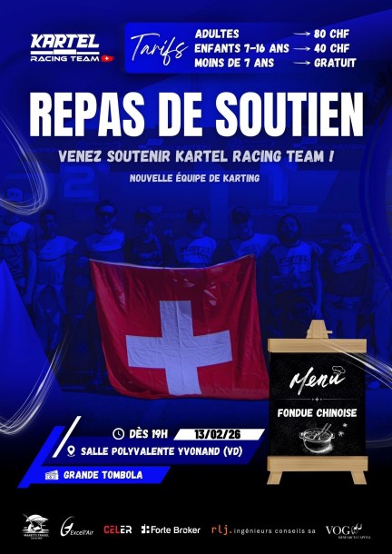 Repas de soutien Kartel Racing Team - Sport