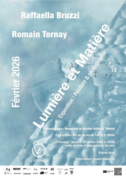 Raffaella Bruzzi & Romain Tornay « Lumière et Matière » | Vernissage & Finissage - Exhibitions and museums