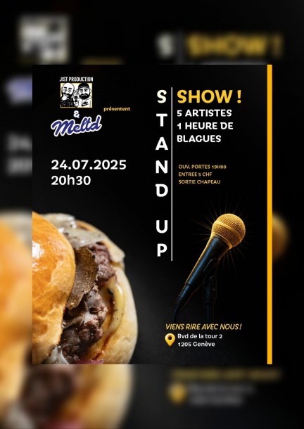 Meltd Home Burgers x JiSt Production - Humor und Komödie