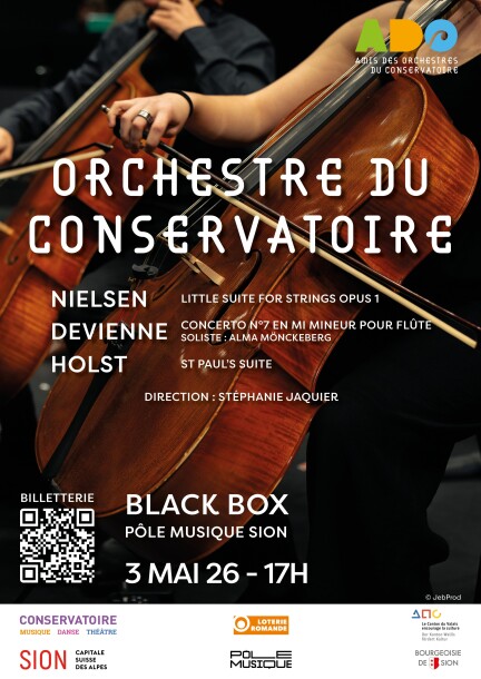 Concert de l'Orchestre du Conservatoire - Konzerte - Black Box