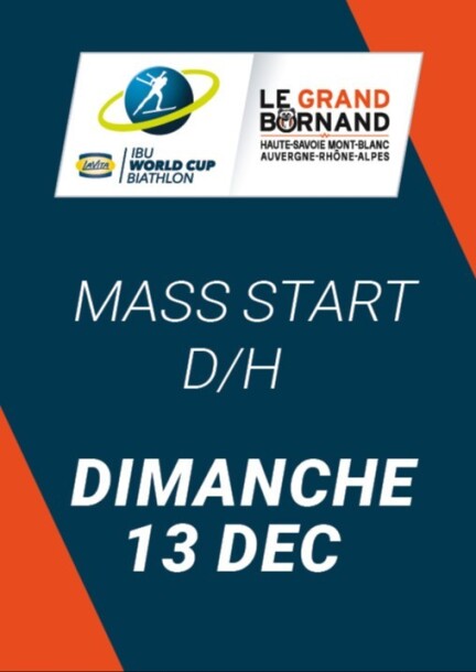 Mass Start Dames - Hommes - Sport - Stade De Biathlon Sylvie Becaert