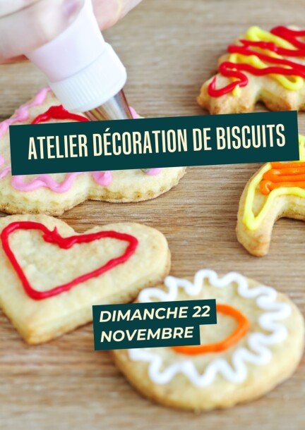 Atelier décoration de biscuits - Workshops und Praktika - Restaurant du Signal de Bougy