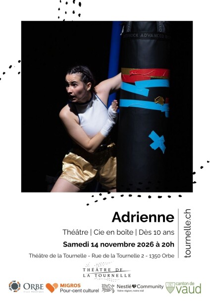Adrienne - Théâtre et arts vivants - Théâtre de la Tournelle