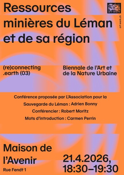 Conférence — Ressources minières du Léman et de sa région - Conférences - Maison de l'Avenir