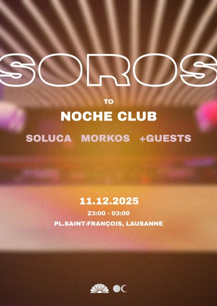 SOROS to NOCHE CLUB - Konzerte