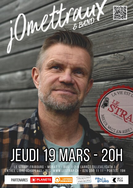 jO METTRAUX & Band en concert - Concerts - LE STRAP'
