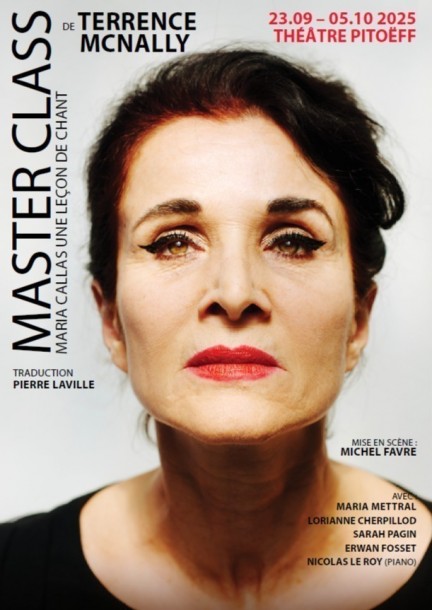 Master Class : Maria Callas la leçon de chant - Theatre and performing arts