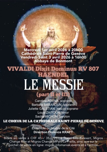 Choeur de la Cathédrale Saint-Pierre de Genève - Le Messie - Música clásica - Abbaye de Bonmont
