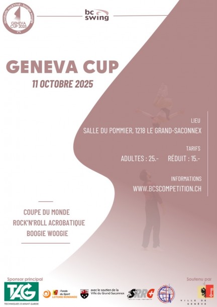 Geneva Cup 2025 - Rock'n'roll acrobatique & Boogie Woogie - Sport