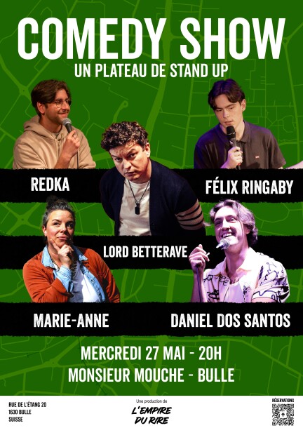 L'Empire du Rire chez Monsieur Mouche - Humor und Komödie - L'Etang