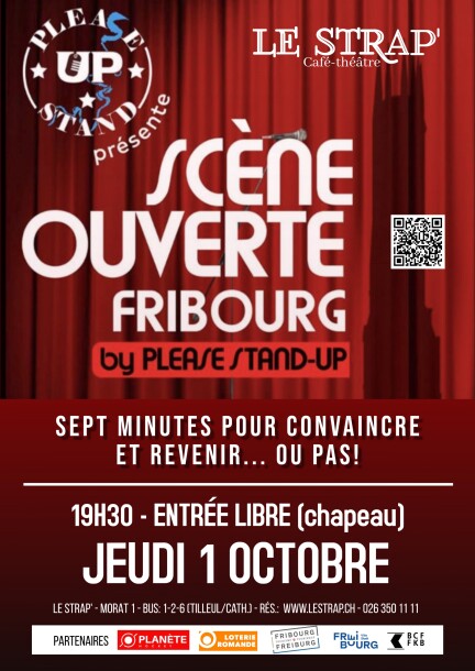 SCÈNE OUVERTE by PSU - Humour et comédie - LE STRAP'