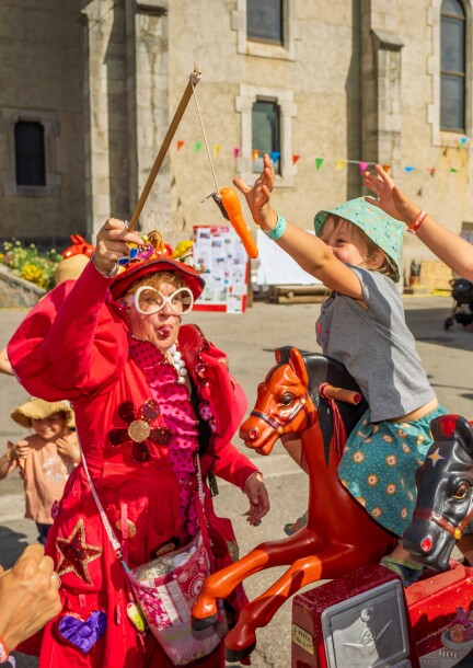 "Mme et M. Bonheur" Ouverture au Chinaillon - Cie Les Cracottes - Festivals