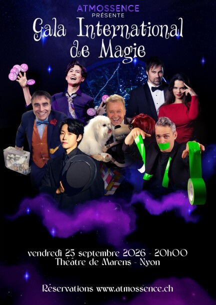 Gala International de Magie - Vendredi 25 Septembre 2026 - Humor y comedia - Théâtre de Marens