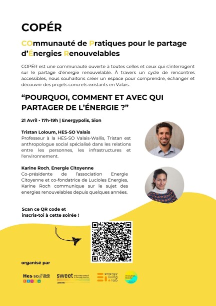 “Pourquoi, comment et avec qui partager de l’énergie ?” - Conférences - L'archipel