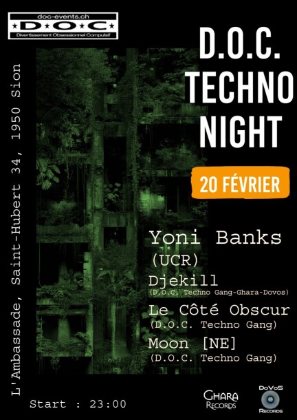 D.O.C. Techno Night - Concerts