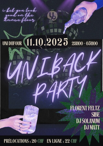 UniBackParty - Festivals