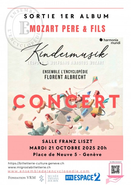Ensemble L’Encyclopédie - Kindermusik Mozart - Harmonia Mundi - Musique classique