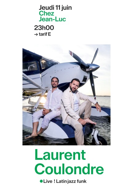 Jeudi 11 juin – 3ème concert – Laurent Coulondre - Concerts - Chez Jean-Luc