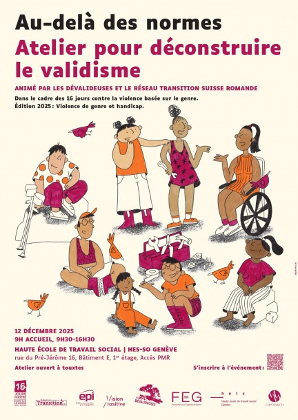 Au-delà des normes. Atelier pour déconstruire le validisme. - Ateliers et stages