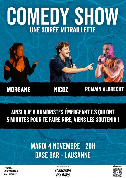 Soirée Mitraillette - Humor und Komödie