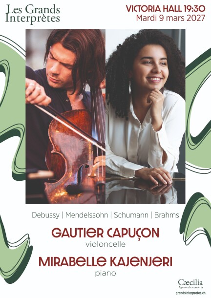 Gautier Capuçon - Mirabelle Kajenjeri - Musique classique - Victoria Hall