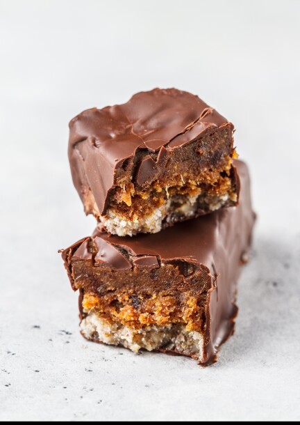 Snickers, bounty et autre barres chocolatées à faire soi-même - Ateliers et stages - Espace EQUINOXS
