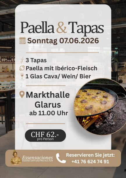 Paella & Tapas at Essensaciones – A Spanish Culinary Experience in Glarus - Culture and shows