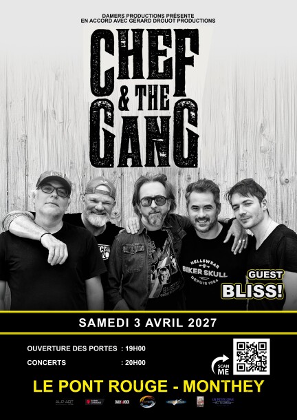 Chef & The Gang + Bliss! - Concerts