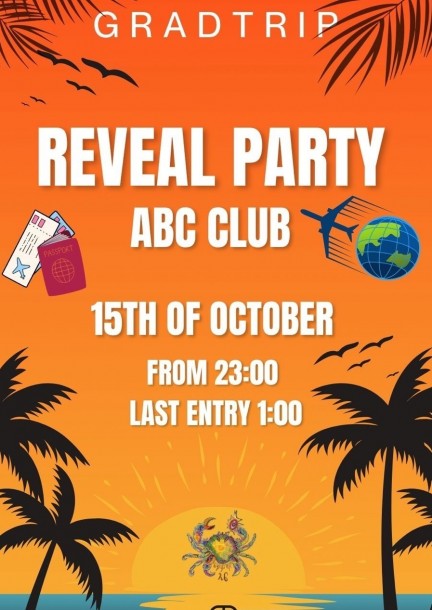 GradTrip Reveal Party - Svaghi