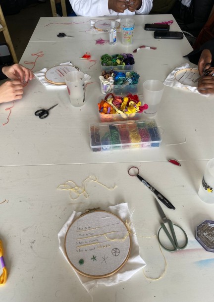 Initiation à la broderie avec Laura Jordan - Workshops und Praktika