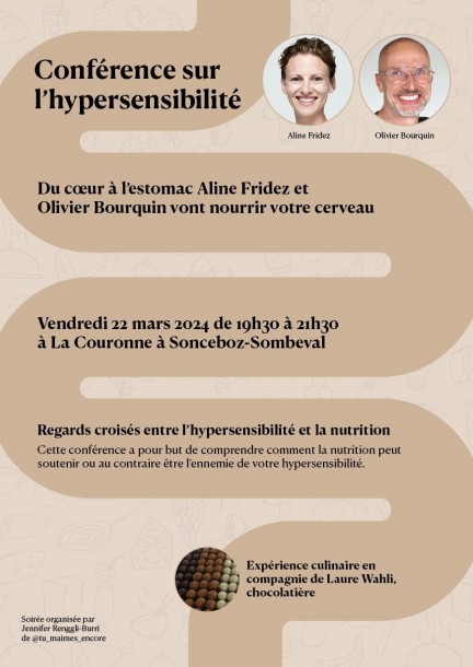 Du cœur à l’estomac on va nourrir votre cerveau - Conferenze - Grand Chasseral