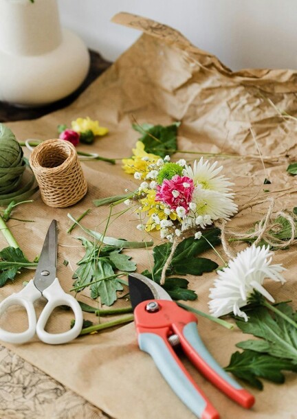 Atelier enfant création d'un arrangement fleuri - Ateliers et stages - Garden Centre Schilliger