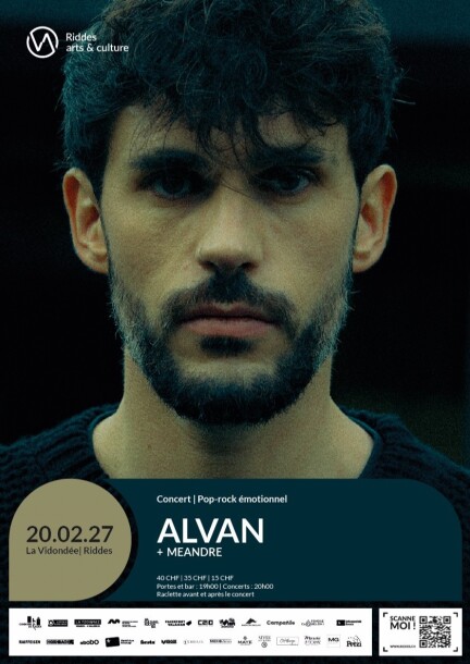 Alvan + Méandre - Concerts - La Vidondée
