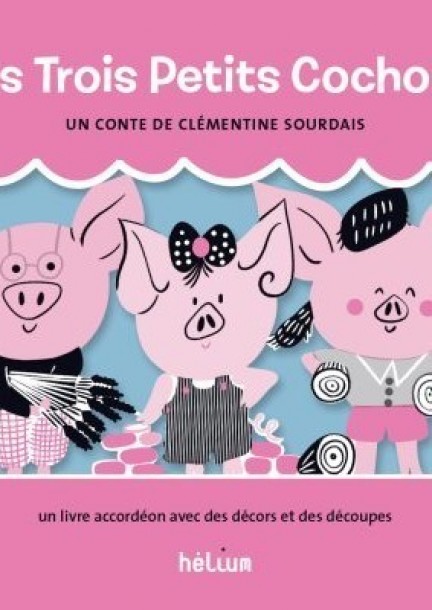 Fresque Les 3 petits cochons - dès 3 ans - Famille