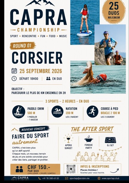CAPRA CHAMPIONSHIP - Sport - Quais de Corsier