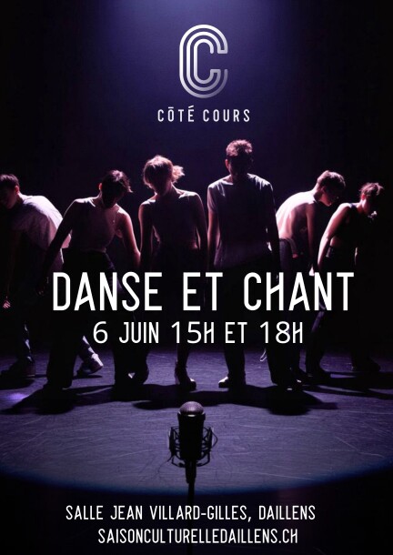 Spectacle Côté Cours - Kultur und Spektakel - Salle Jean-Villard-Gilles, Daillens