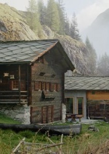 Visite du projet de transformation Lù Chatarme - Expos et musées - Arolla (Valais)