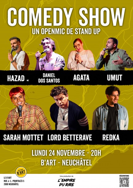 L’Empire du rire au B'Art - Umorismo e commedia