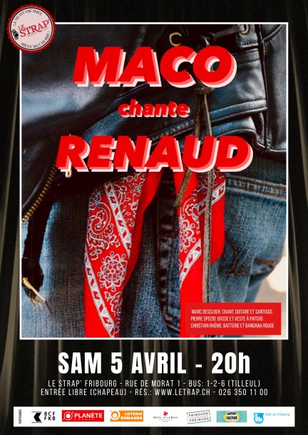 MACO CHANTE RENAUD - Concerti