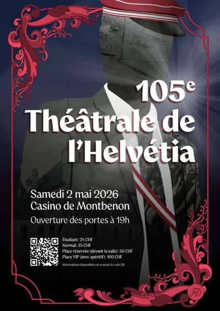 Théâtrale de l'Helvétia Vaud 2026 - Teatro e arti performative