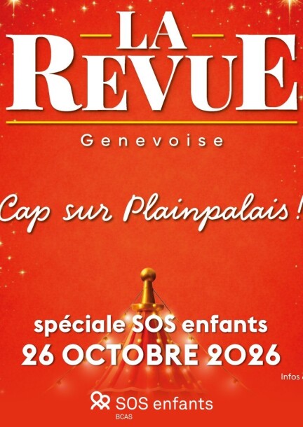 Soirée SOS Enfants du lundi 26 octobre 2026 - Humour and comedy - Théâtre de la Plaine, Plaine de Plainpalais