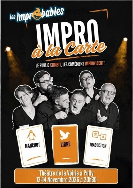 Impro à la Carte - Théâtre et arts vivants - Café-Théâtre de la Voirie