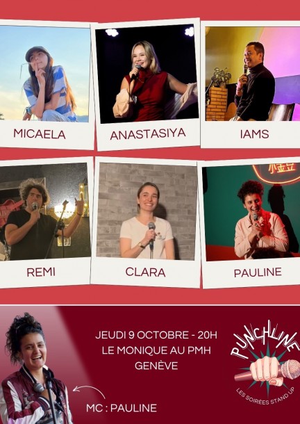 Punchline au Théâtre le Monique - Humor und Komödie