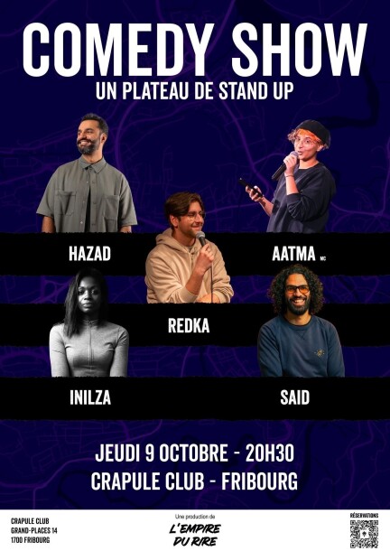 L’Empire du rire au Crapule club - Humour et comédie - Crapule Club