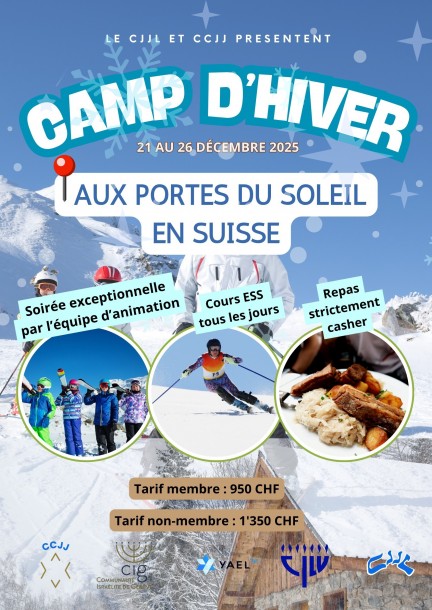 Camp d‘hiver 2025 CCJJ & CJJL - Loisirs