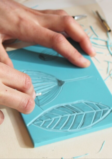Atelier Gravure sur gomme - Festivals