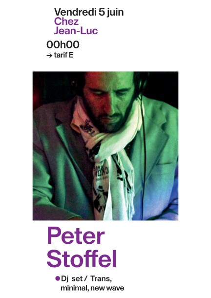Vendredi 5 juin – 4ème concert – Peter Stoffel - Concerts - Chez Jean-Luc